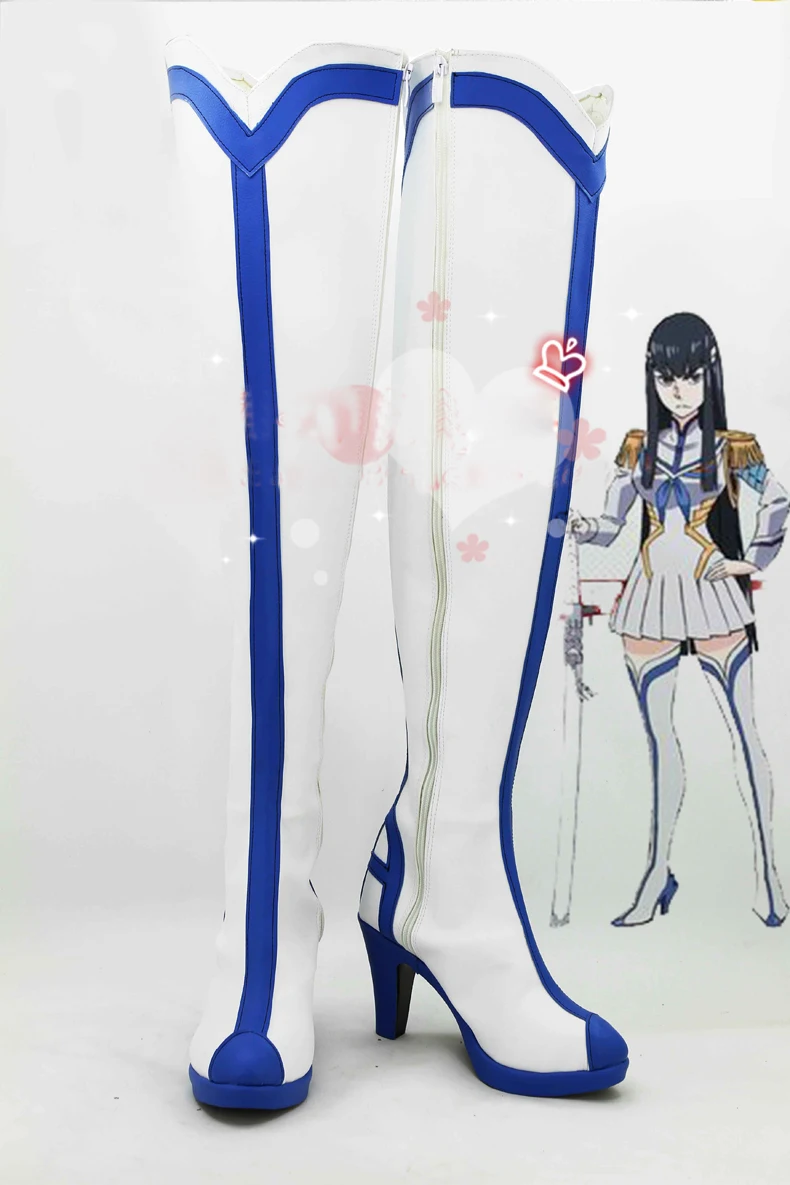 Аниме Kill La Kiryuin Satsuki косплей сапоги костюмы обувь на заказ Хэллоуин Бесплатная