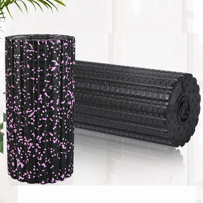 Goede 2019 Fitness Yoga Elektrische Column Vibration Massage Yoga Foam Roller Pilates Blok Verstelbare Massager Verlichten Spier Vermoeidheid