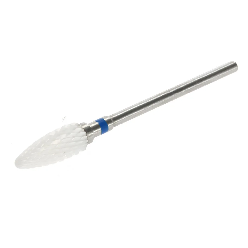 Керамическое сверло для ногтей 3/32 &quot со средним пламенем насадка фреза