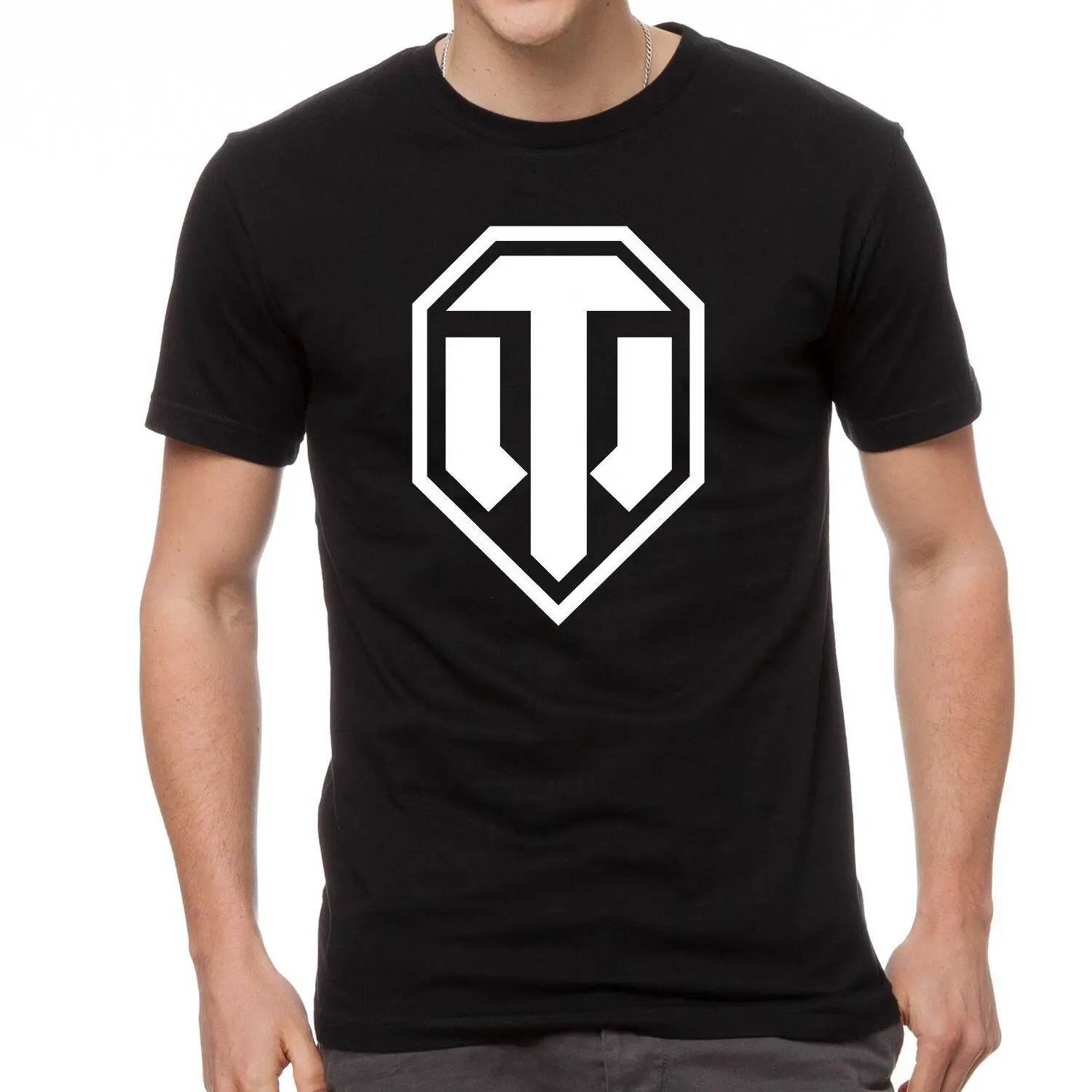 Футболка с логотипом World of Tanks Wot Online Game Gamer Geek Nerd уникальный дизайн футболки летние