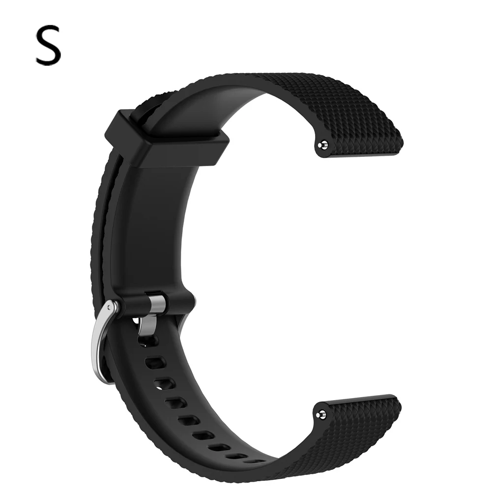 Для Tic часы C2 однотонные Цвет сменный силиконовый ремень 18 мм/20 мм Ticwatch C2 ремешок DJI Spark ремешок на запястье# AO