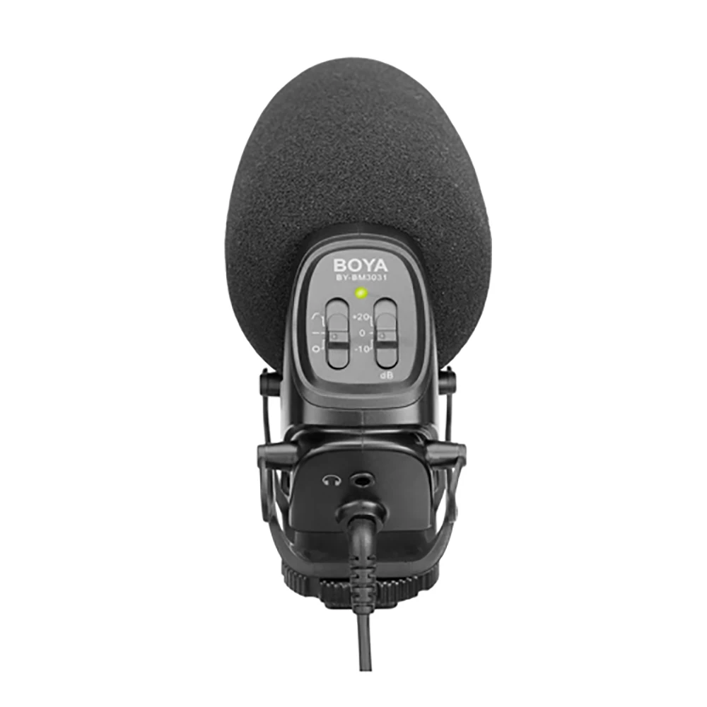 BOYA BY-BM3031 конденсаторный микрофон на камеру запись студия Профессиональный 3,5 мм проводной для камеры Nikon Youtube Студийный микрофон