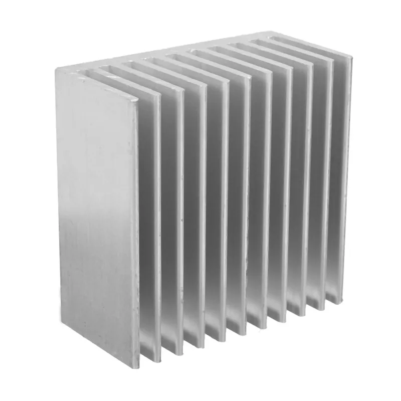 Высокое качество Радиатор модуль 40x40x20 мм алюминиевый радиатор IC Радиатор охлаждения ребра радиатор для ЦП светодиодный активный компонент