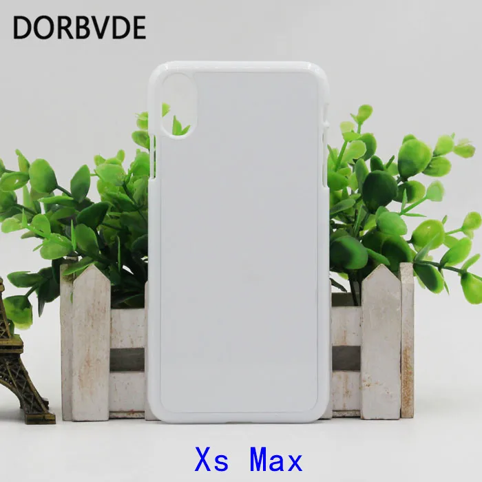 2D сублимационный пустой Piastic Жесткий Чехол для iphone XR Xs Max с алюминием 1000 шт./партия