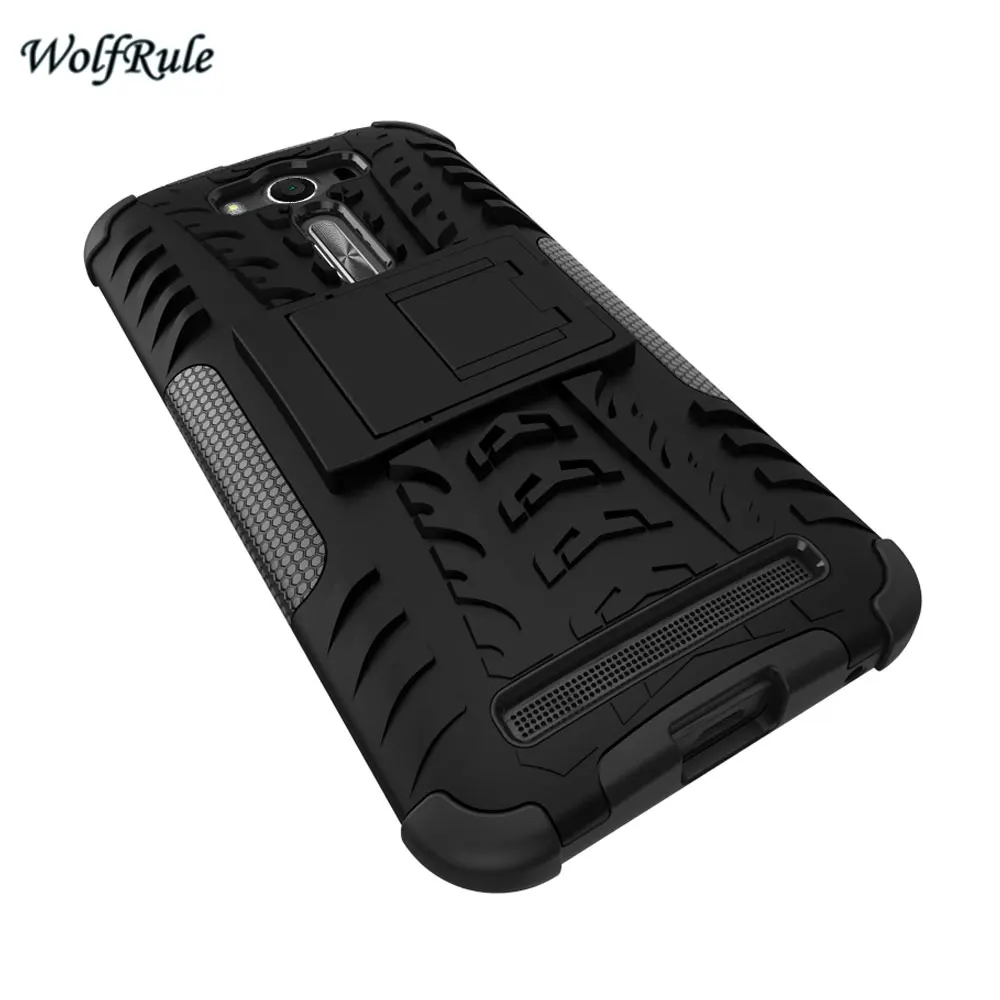 Asus Zenfone 2 Laser ZE500KL чехол wolfrole противоударный силиконовый + пластиковый для ZenFone 5 0