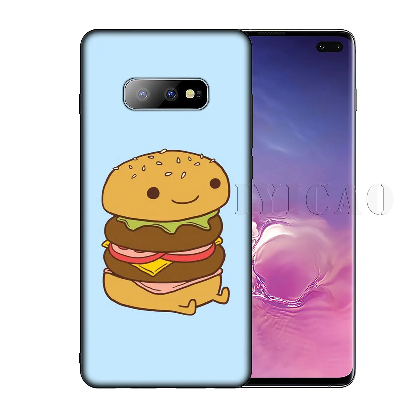 IYICAO Мягкий силиконовый чехол для телефона Samsung Galaxy S10 S9 S8 Plus S6 S7 Edge S10e E |