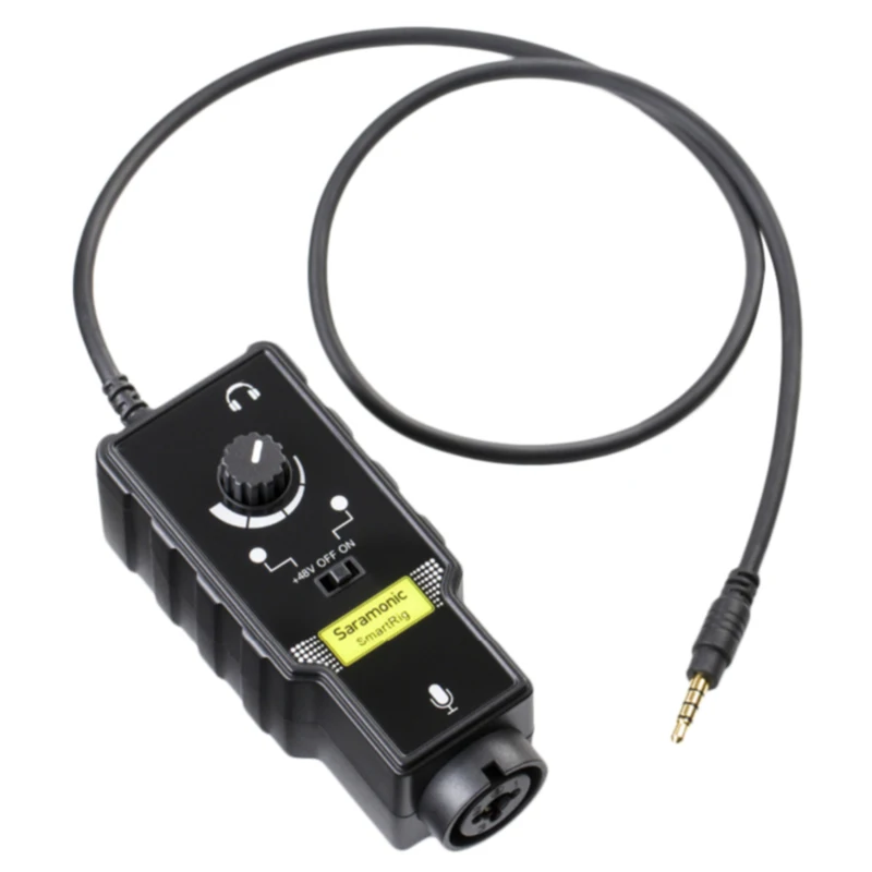 Saramonic Smartrig Ii предварительно Универсальный микрофон Xlr Guita Интерфейс адаптер для