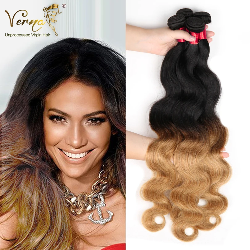 Лучшие продажи человеческого переплетения перуанский ломбер волосы два тона 1b /