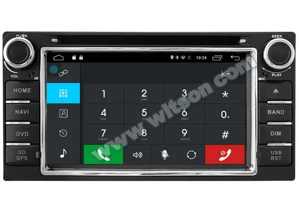 WITSON Android 6 0 2 Гб RAM автомобильный DVD для TOYOTA Land Cruiser 100 серия фортунер Прадо RunX + WIFI/4G