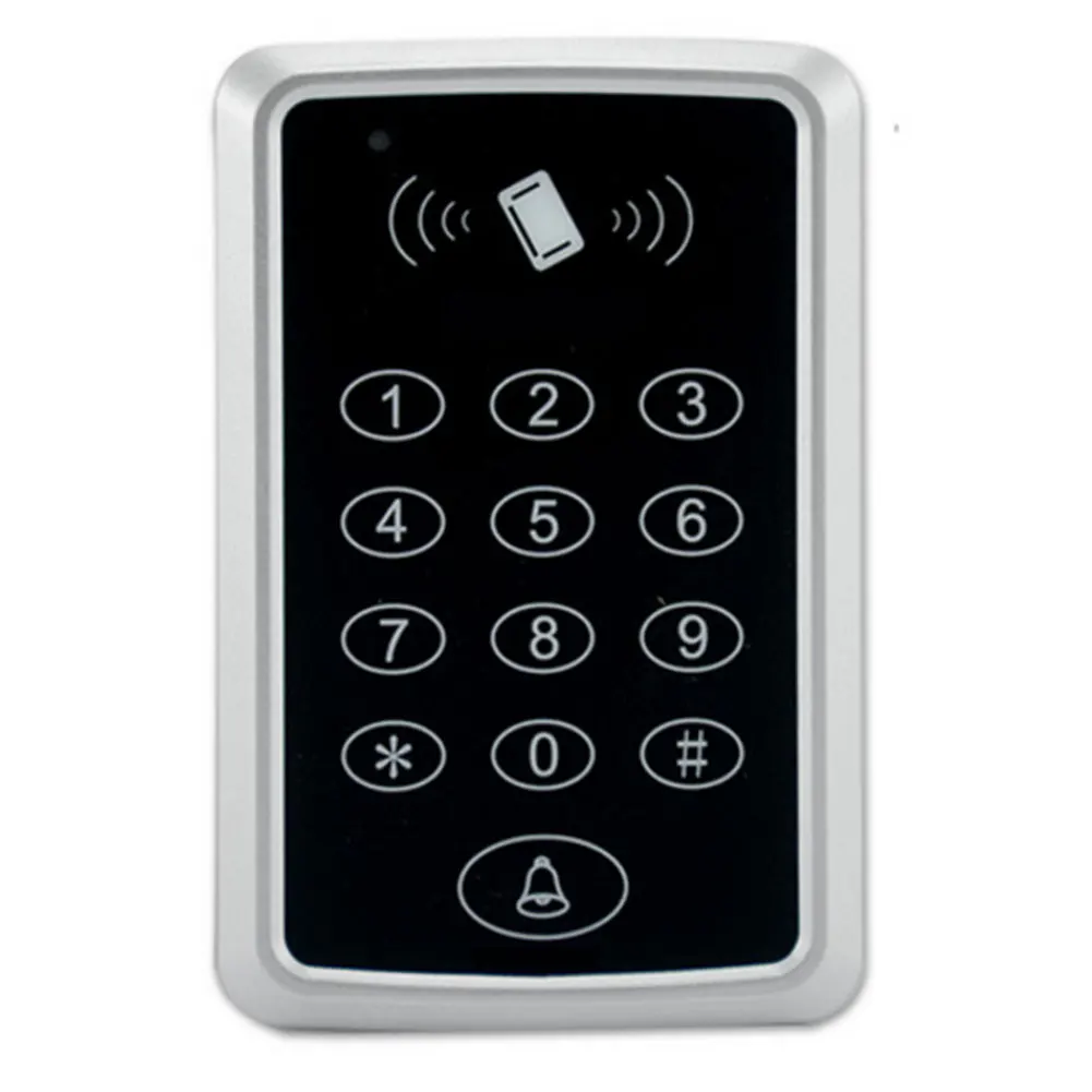 Safety Protection With 10 Keyfob Entry System RFID Code Proximity For Door Lock Access Control Password Home Security Swipe Card |