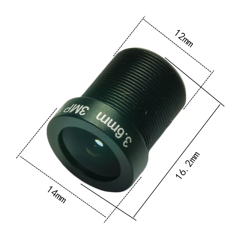 CCTV Camera 3.6mm Lens 3.0 MegaPixel 78 Degree MTV M12 x 0.5 Mount Infrared Night Vision For | Безопасность и защита
