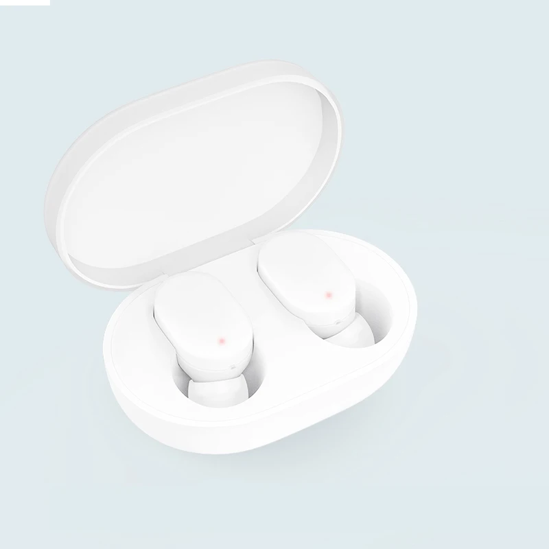 Белый Xiaomi Mi беспроводные наушники-вкладыши AirDots TWS Bluetooth - Цвет: Белый