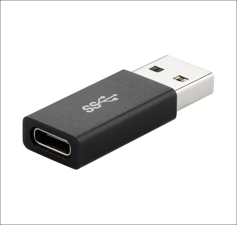 

Адаптер для зарядки и передачи данных с USB 3,0 male на Type-c female