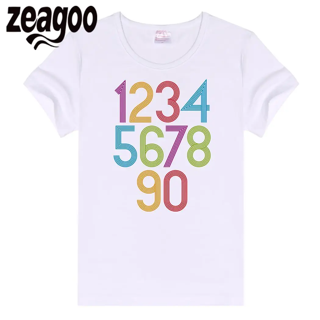 Zeagoo номер Повседневное одноцветное Plain Crew Neck Slim Fit мягкий короткий рукав Футболка