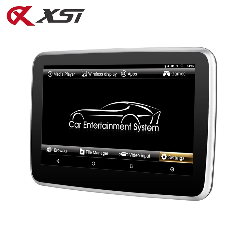 XST 10.1 Inch Android 6.0 Car Headrest Mp5 Monitor IPS Touch Screen HD 1080P Video WIFI/HDMI/USB/SD/Bluetooth/FM Transmitter | Автомобили