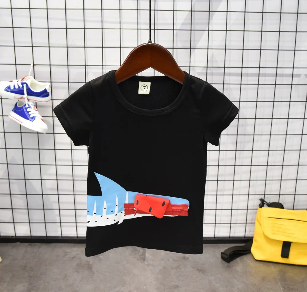 Kids Clothes Summer Baby Boy Letter Toddler Boys Clothing Sets New Children Cotton Suit T Shirt + Shorts 2-7Y |