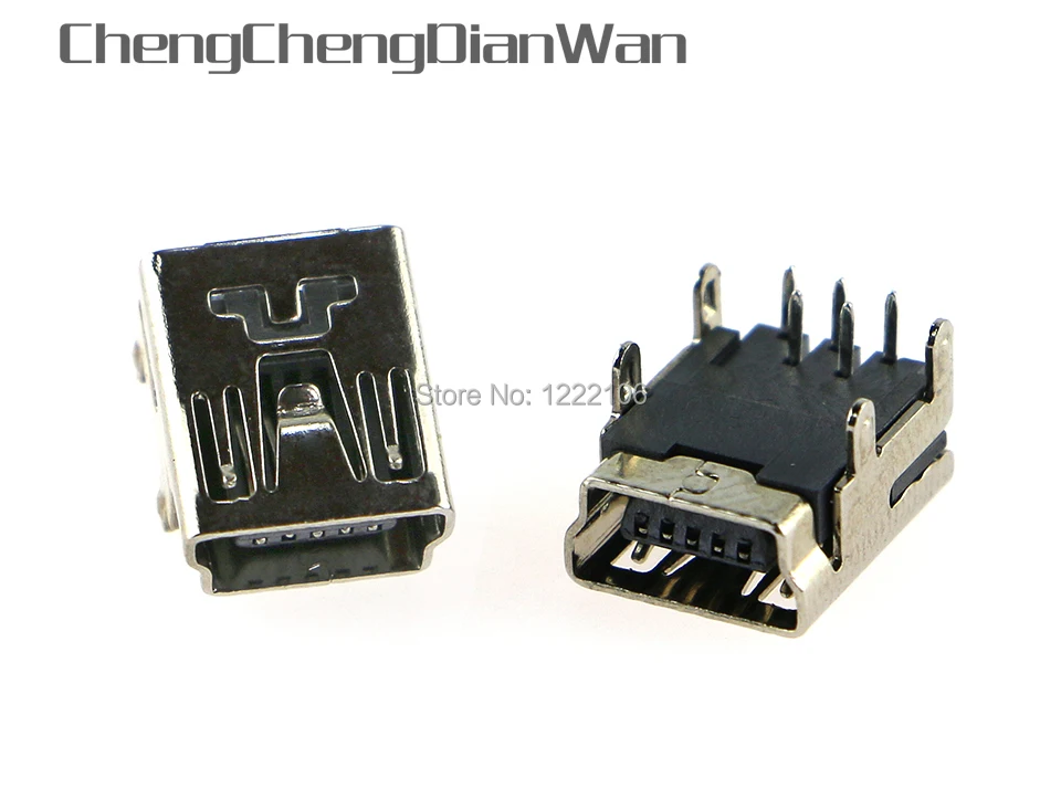 ChengChengDianWan 50 шт./лот мини USB разъем для зарядки зарядного устройства замена