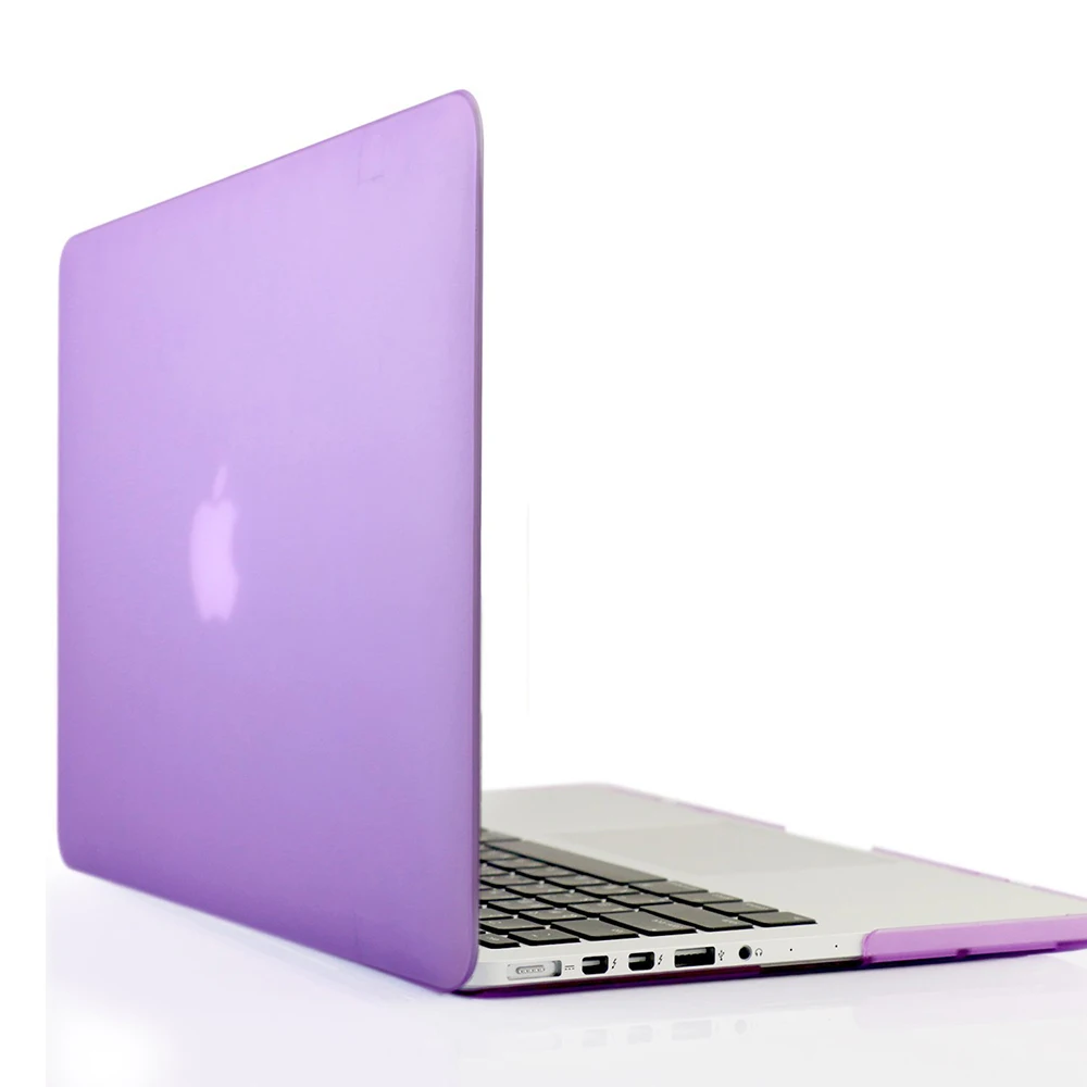 Матовый прорезиненный Прозрачный жесткий чехол для Macbook Pro 13 3 15 4 retina 12 дюймов Air 11