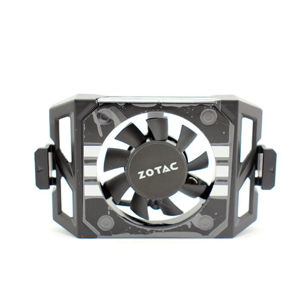 1 Piece Вентилятор на задней панели видеокарты для Zotac 1060 1070 1070TI 1080 1080TI PLUS OC графическая карта Pad Asistance Охлаждающие вентиляторы - Цвет лезвия: 1 Piece