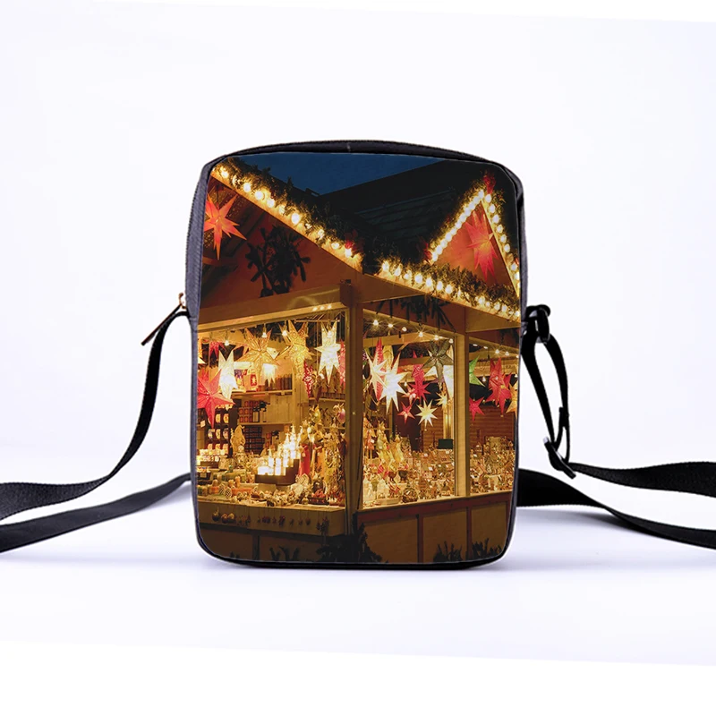 Небольшая диагонапосылка упаковка для дам и плеч с принтом на заказ