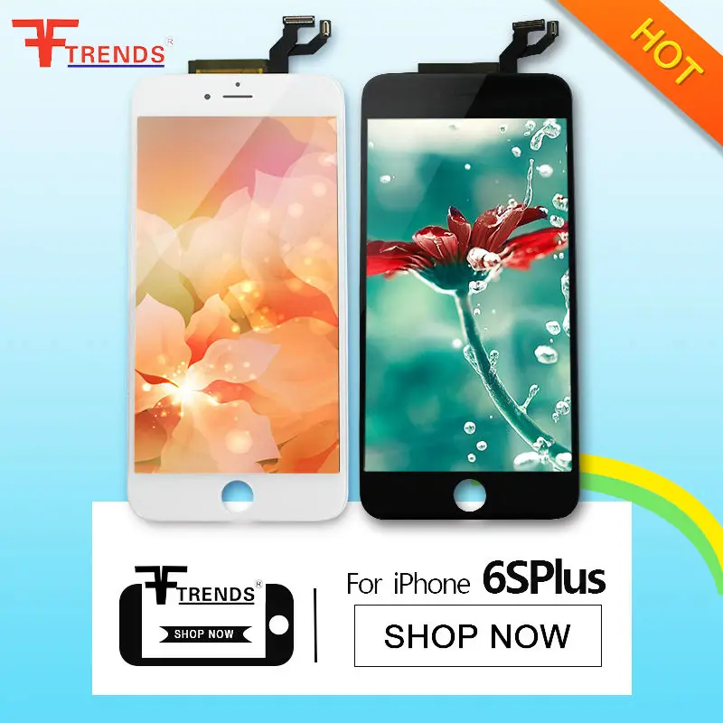 Fftrends класса ААА 30 шт./лот ЖК экран для iphone 6S plus преобразователь в сборке Белый