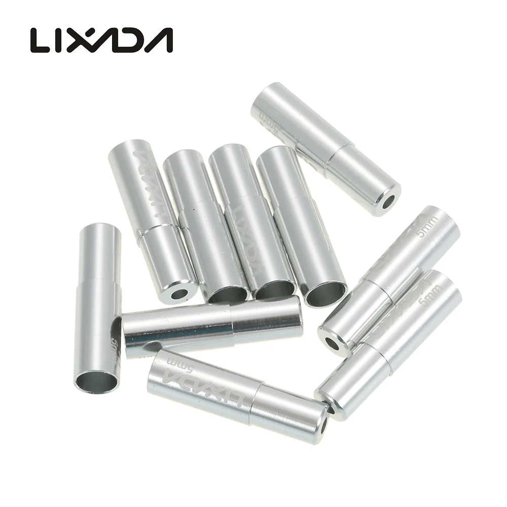 Lixada 10 шт. 4 мм/5 мм переключатель передач кабель корпус зажимные трубки Верхняя