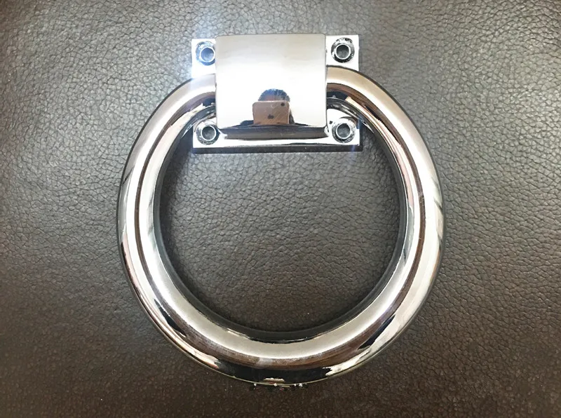 

Мебельные ручки с подвижными колечками, сияющие серебряные деревянные двери для комнаты, деревянные стулья, диваны, хромированная Перилла, пуэрот