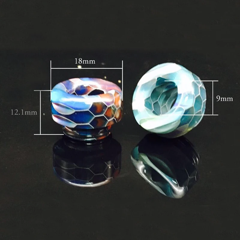 E XY Snake 810 мундштук из эпоксидной смолы для TFV8/TFV8 Big Baby/TFV12 Tank RBA/RDA|drip tip|snake drip tipstip |