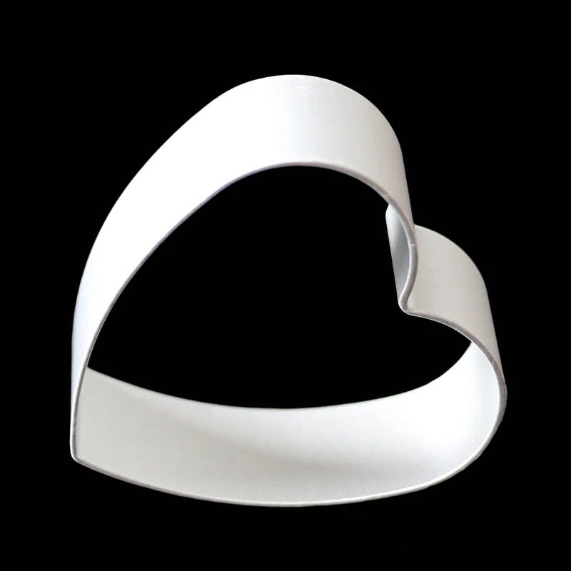 Любящее сердце Форма печенья ножи для тортов с узором в виде сердца выпечки