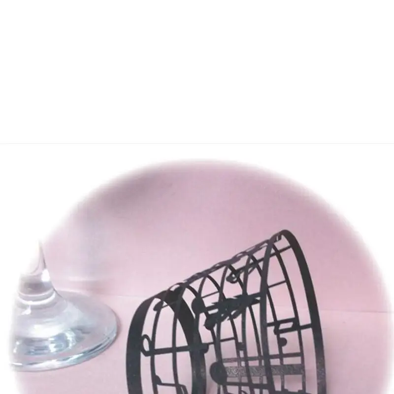 50 шт. черные обертки для кексов чашки бумажная обертка вечерние товары украшения