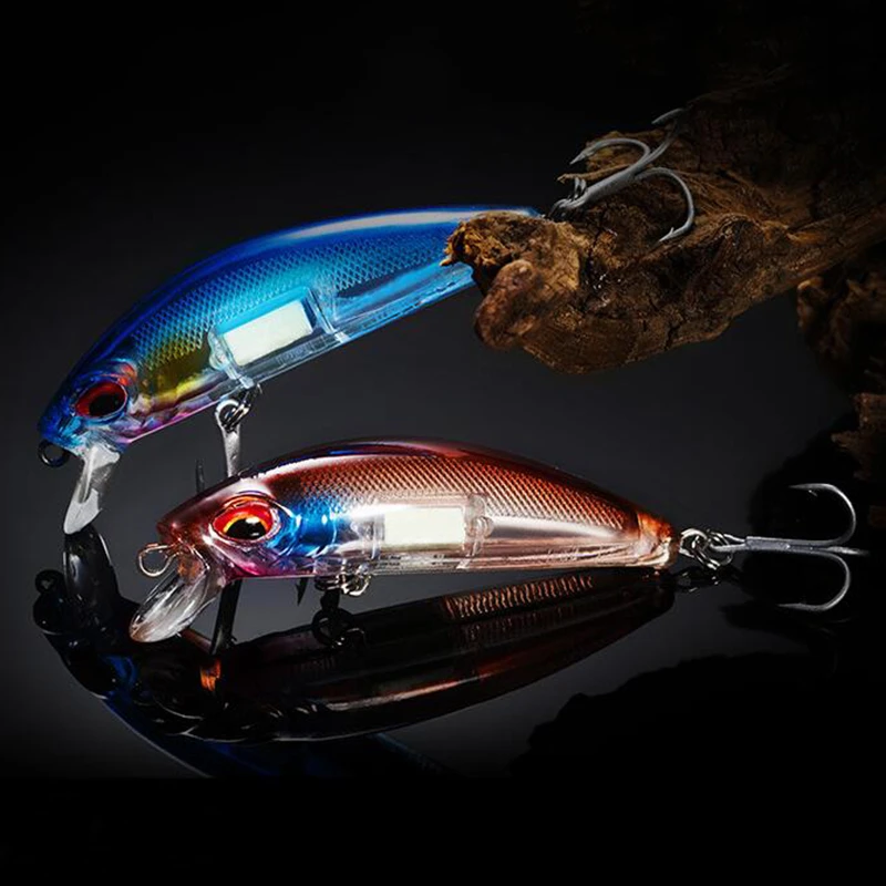 1 шт. светящаяся погружающаяся блесна Рыболовная Приманка Vib Crankbait искусственная