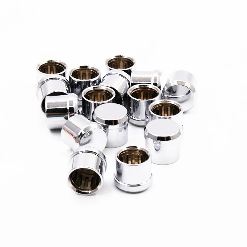 12 pcs 8 Noise Stopper 24K gold Plated Copper RCA Plug Caps Rhodium |