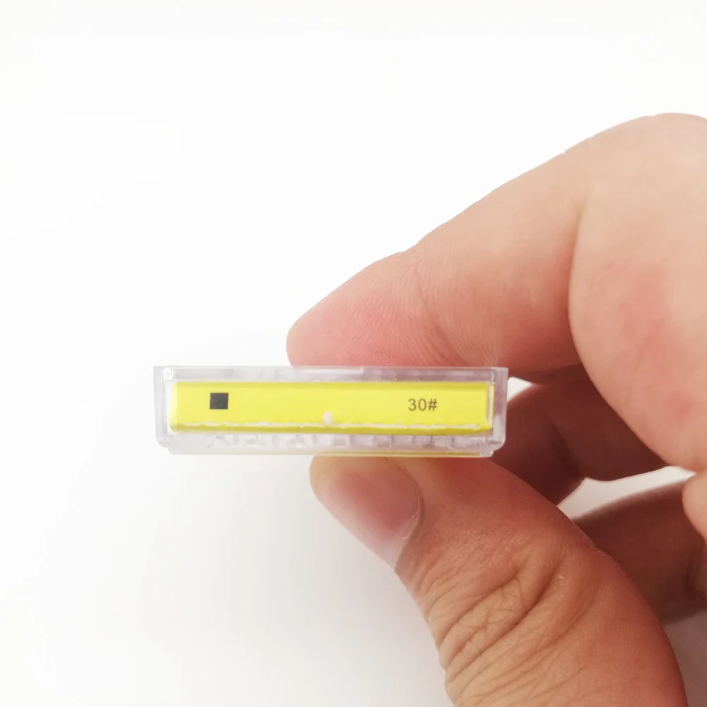 6 шт./упак. 30#-25 мм Стоматологическая Файлы к корневого канала эндо файлы стоматологических инструментов ручной файлы Нержавеющая сталь K файлы стоматологии лабораторные инструменты