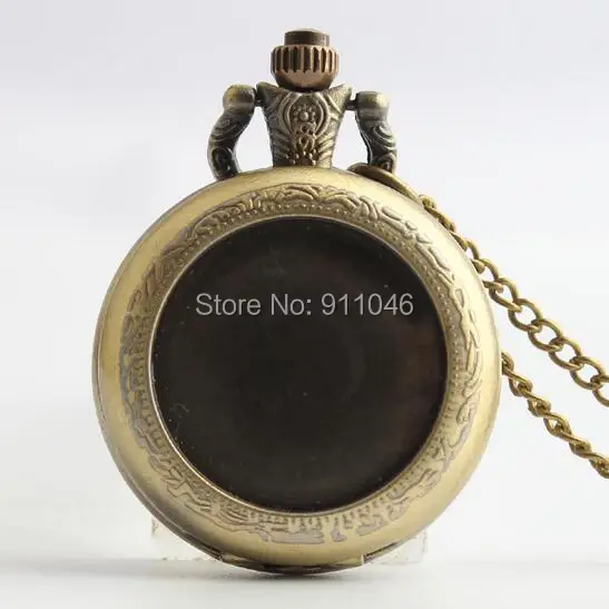 100 шт./лот винтажные кварцевые карманные часы унисекс в винтажном стиле женские и