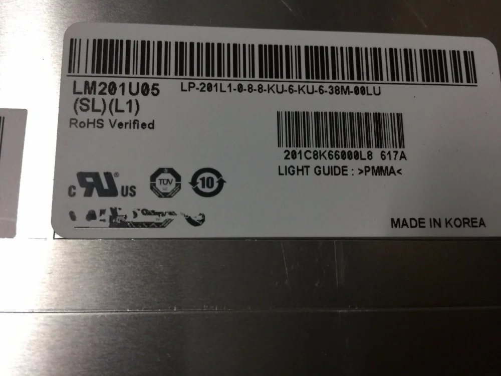 ЖК-дисплей LM201U05 (SL) (L1) LM201U05-SLL1 | Компьютеры и офис