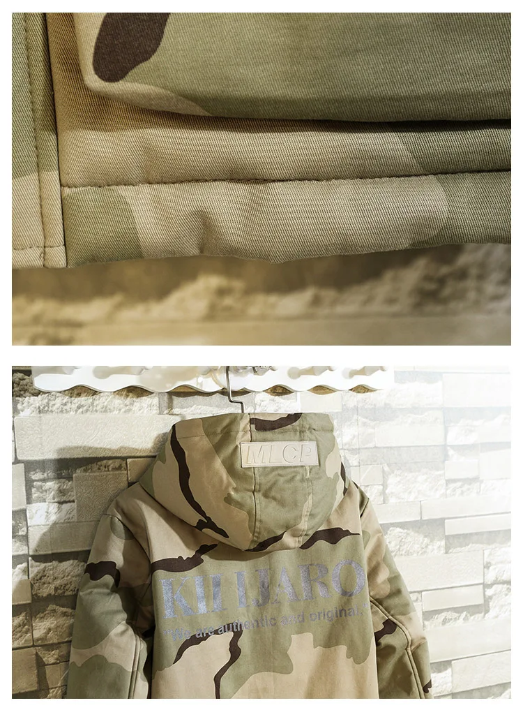 M-4XL, 5XL, камуфляжная зимняя куртка с капюшоном, мужская зимняя куртка с капюшоном, Мужская Толстая парка, Мужская свободная Теплая мужская зимняя куртка и пальто