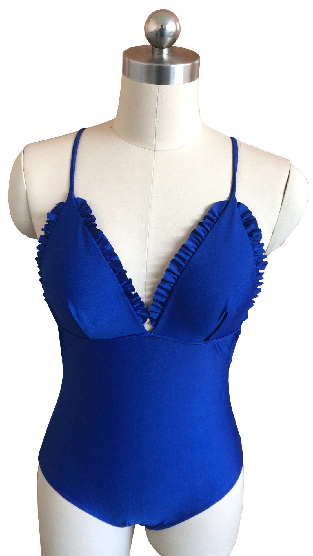 2019 New Sexy Ladies Swimsuit Bikini Bandage Swimwear One Piece Suit Flouncing Swimming Femme Girls Bathing Biquini |