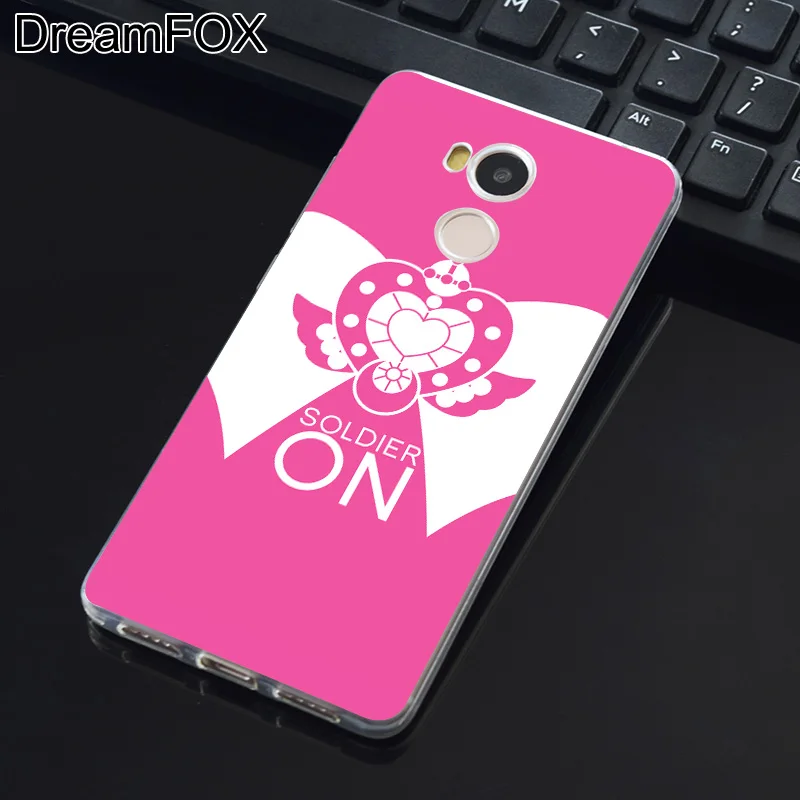 DREAMFOX K184 Sailor Moon Pattern Soft TPU Silicone Case Cover For Xiaomi Redmi Note 3 4 5 Plus 3S 4A 4X 5A Pro Global |