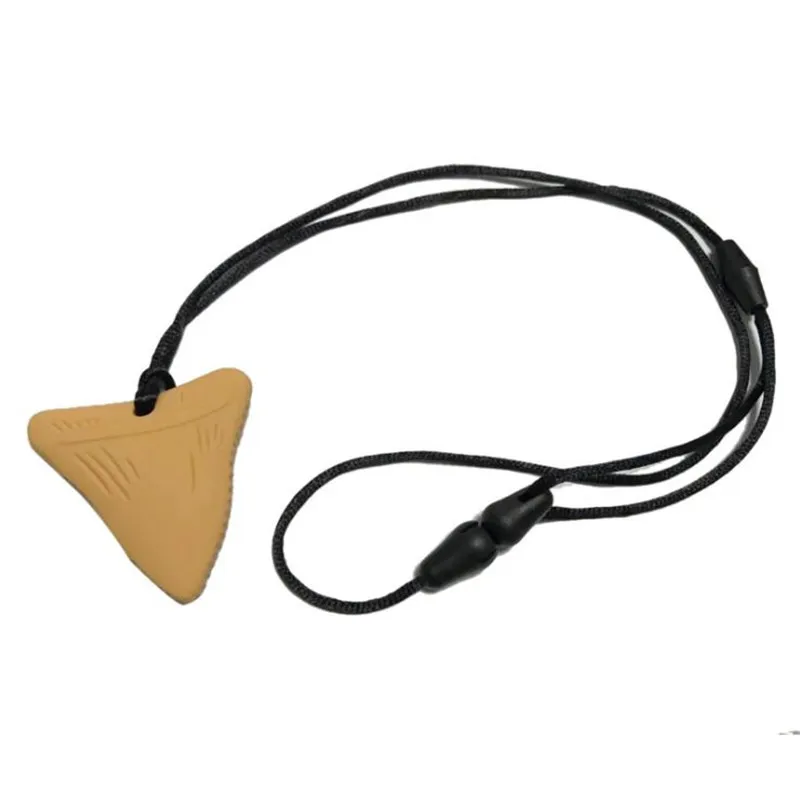 Силиконовое детское ожерелье со свисающими бусинами креативное с подвеской в