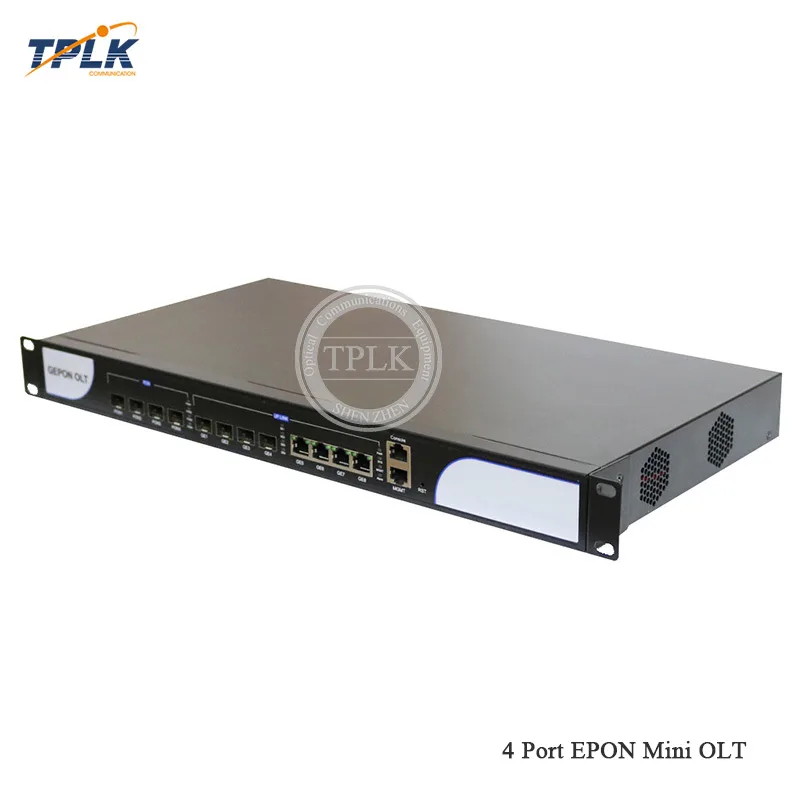 Лучшая цена 4 портовый EPON mini OLT с модулями SFP 1G портовое мини оборудование может
