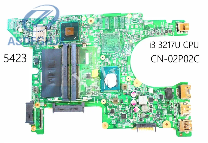 

Материнская плата для ноутбука 2P02C 02P02C для Dell Inspiron 5423 материнская плата Φ 1,8 ГГц DDR3 интеграция тест ОК