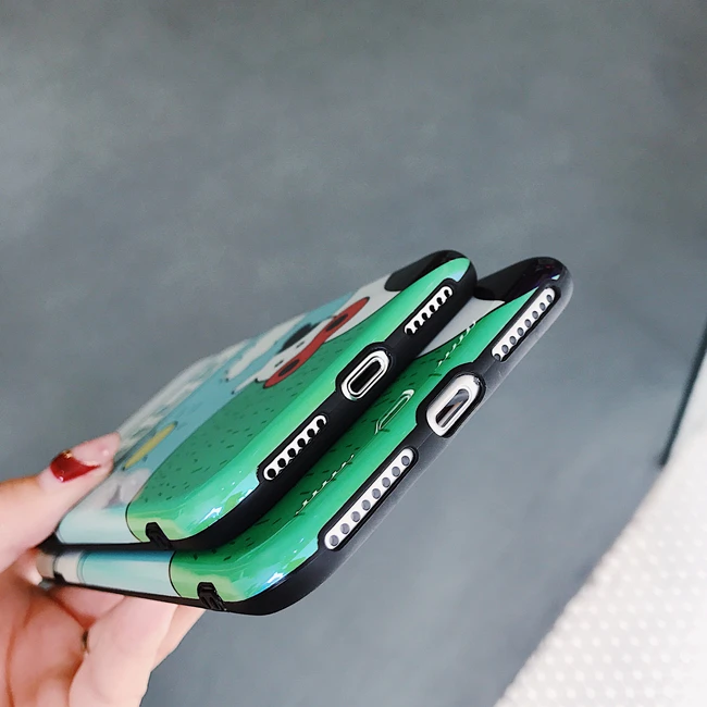 Милые солнце коровье молоко молочный напиток лазерной мягкий чехол для Apple iPhone X 6