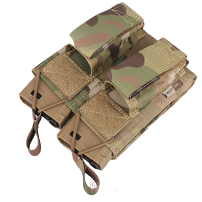 Emersongear Тактический Двойной открытый верх 556 винтовка пистолет модульный Журнал