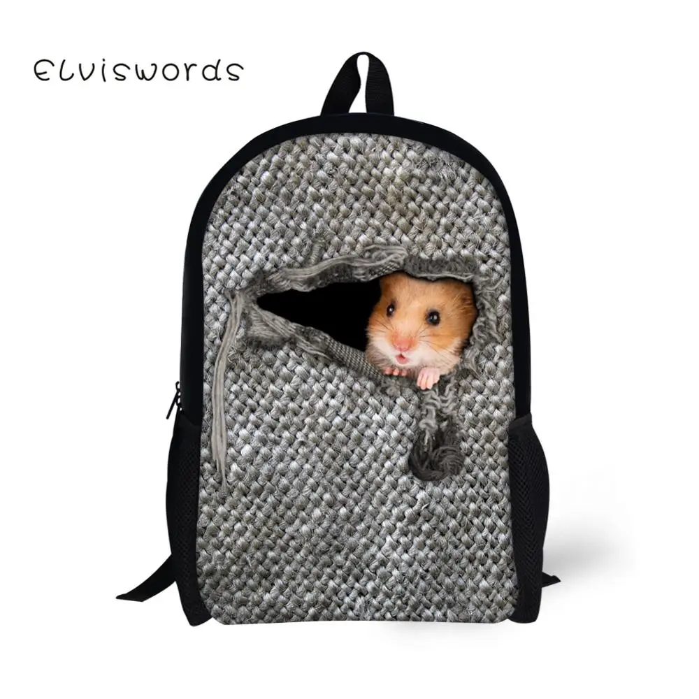 Школьные рюкзаки ELVISWORDS с забавным принтом динозавров и животных для школьников