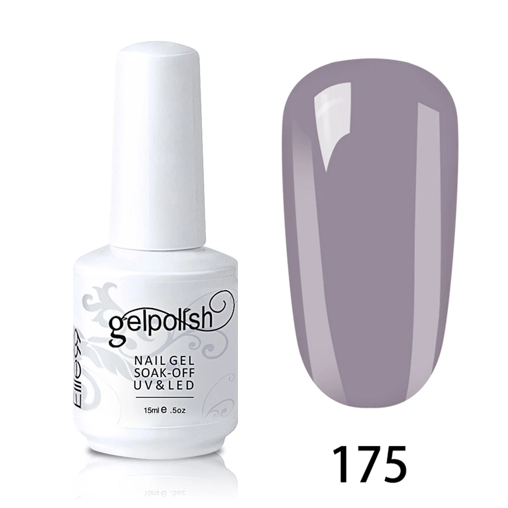 175-15ml Elite99 15 мл телесный цвет серия УФ-гель для ногтей замачивается база не протирать Топ Гель-лак для ногтей Vernis для макияжа ногтей Гель-лак - Цвет: 175-15ml