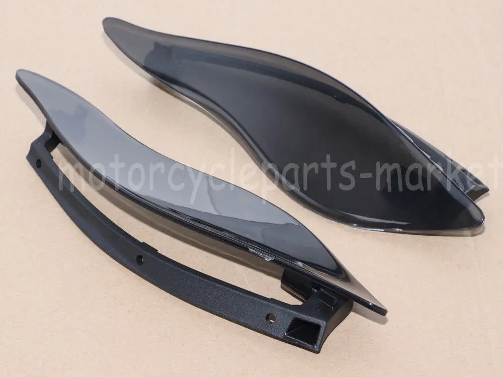 Дым Регулируемый обтекатель лобовое стекло боковые крылья воздушные дефлекторы