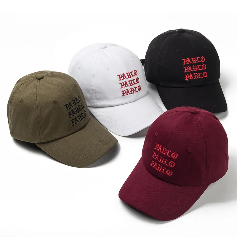 VORON new I Feel Like Pablo Red Hat бейсболка для папы кепка Kanye шляпа c вышивкой отца мужчины