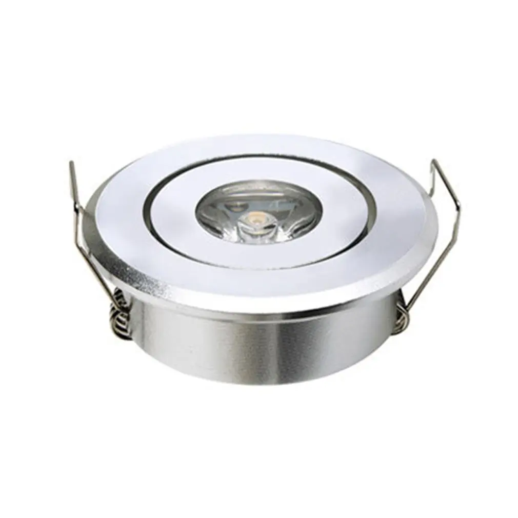 Светодиодный небольшой прожектор 1 Вт витрина миниподсветка для шкафа отверстие