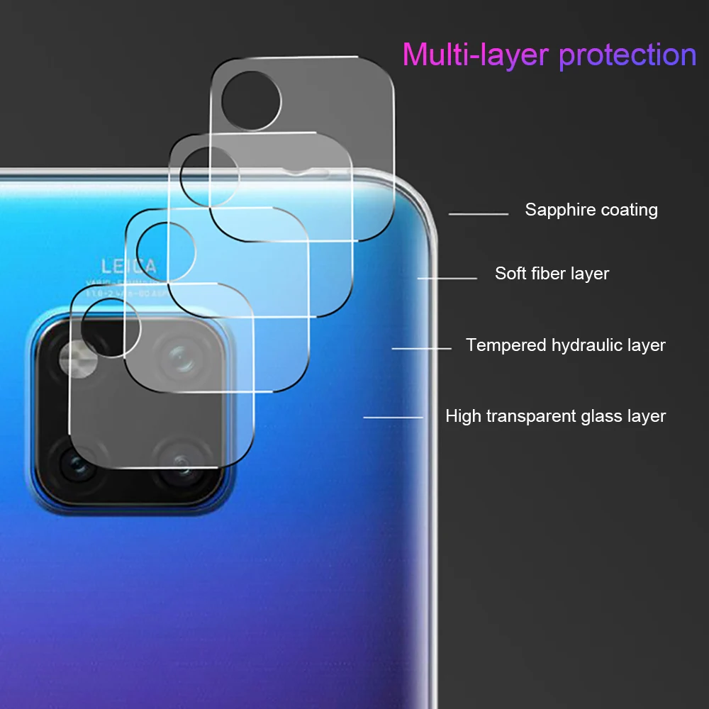 Задняя камера стеклянная пленка для Huawei P30 P20 Pro Mate 20 Lite Nova 3E 10 Объектив камеры