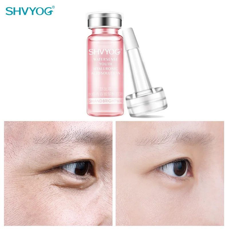 SHVYOG Shrink Pores Face Serum Deep Hydration Moisturizing Hyaluronic Acid Witch Hazel Anti-Aging Wrinkle Whiten Firming Skin |